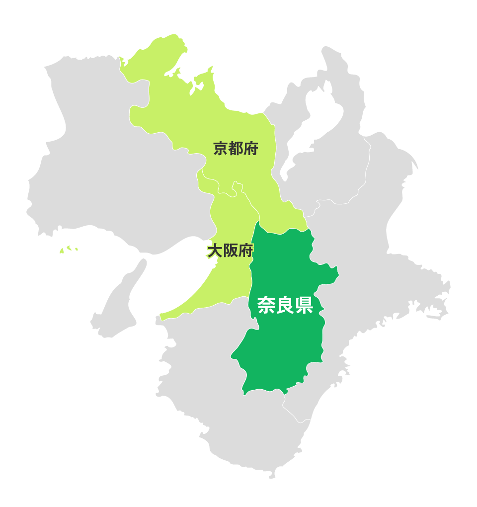 近畿地方地図